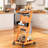Hairdresser Utility Cart Salon Trolley With Pegboard-113457401