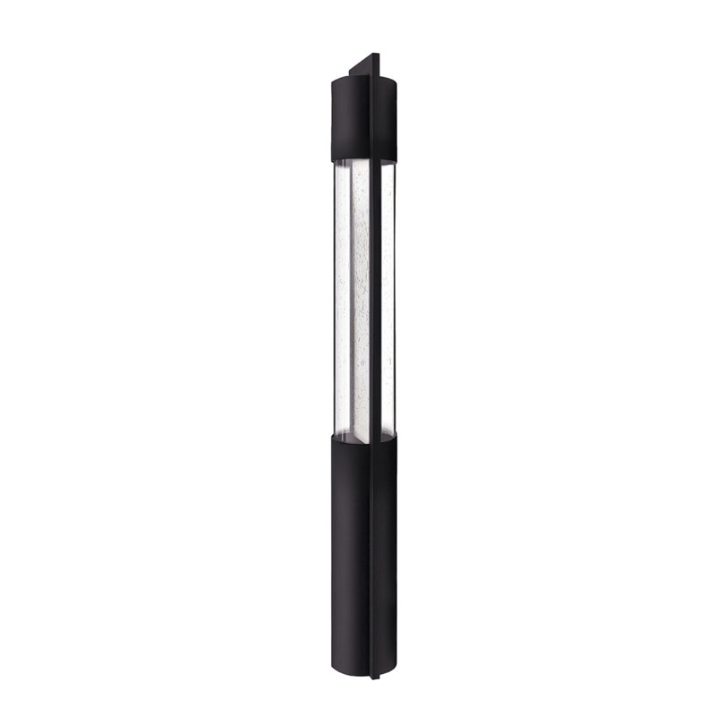 Shelter Low Voltage Bollard Light, Black, MR-16