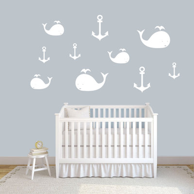Nautical & Beach Non-Wall Damaging