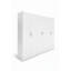 Armoire de rangement polyvalente blanche Modex (ensemble de 3 pièces)-1952786843