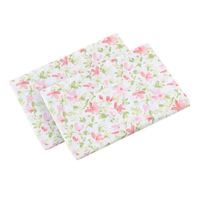 Laura Ashley Printed Cotton Percale Pillowcase Set