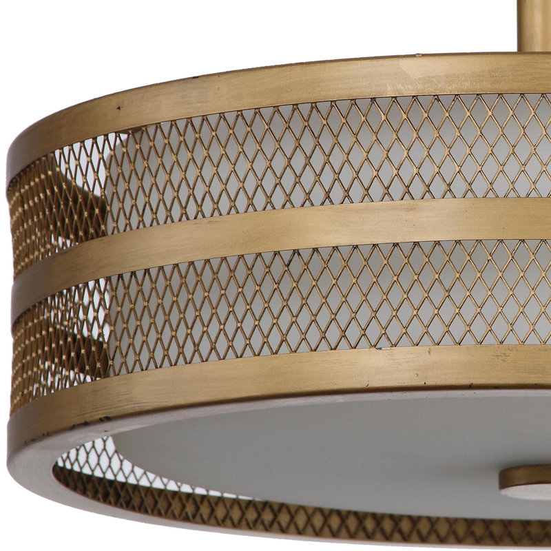 Chamniss 3 - Light Gold Unique/Statement Pendant