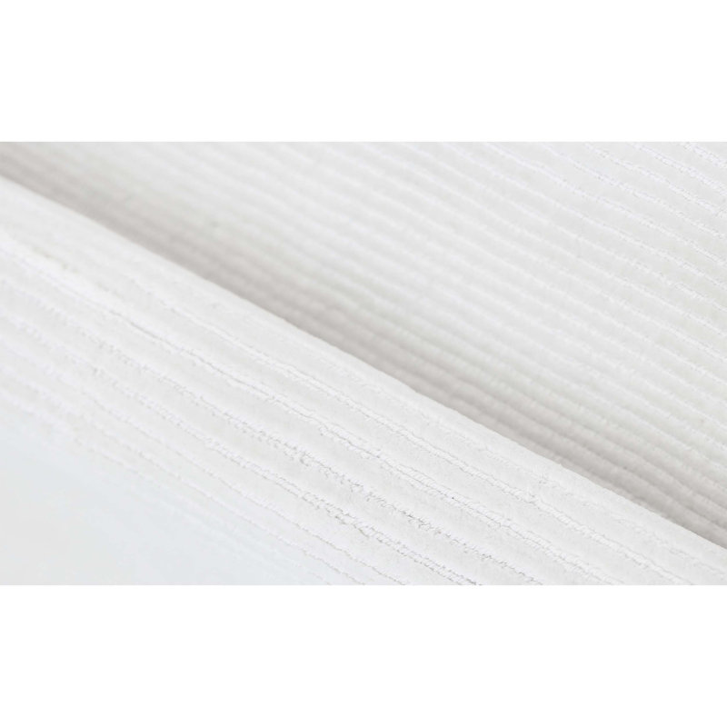 Area Rug in White, Rectangle 10' x 14'