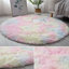 Tapis rond à poils longs Syrja-262927923