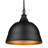 Sefrou 2 - Light Matte Black Shaded Pendant