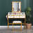 Bertraud Dressing Table with Mirror