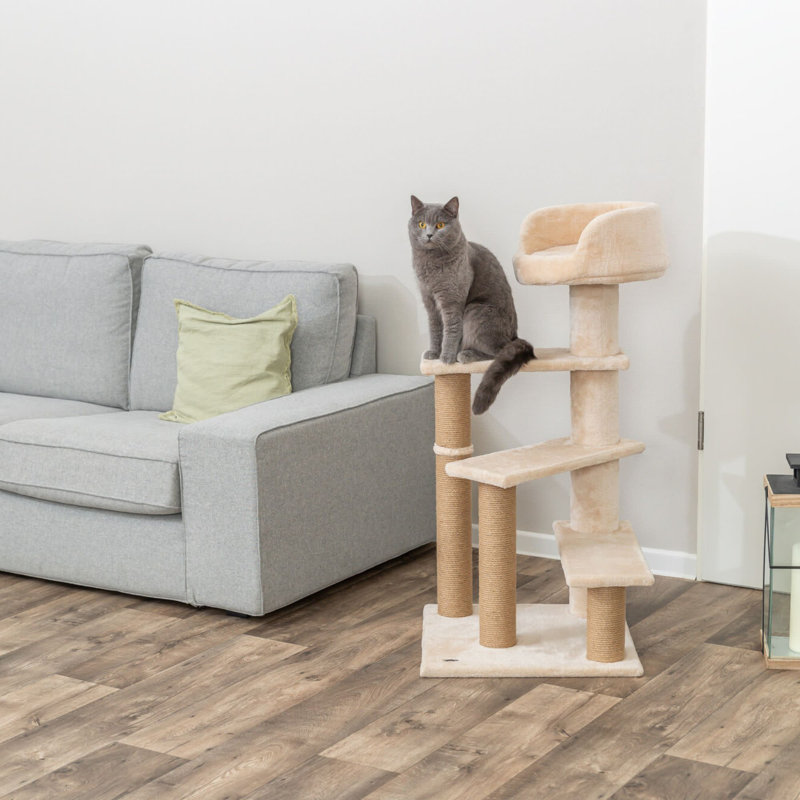 Tour pour chat 40,2 po Trixie Tulia, Beige