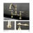 Kingston Brass Tudor Two-Handle 2-Hole Deck Mount Bridge Kitchen Faucet-11174585
