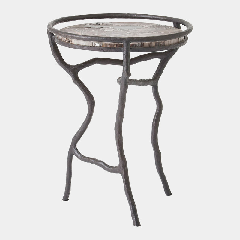 Organic Stone End Table