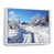 Cadre flottant blanc