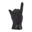 Crislyn Decorative Stoneware Ceramic Hand Sculpture with Shaka Gesture Silhouette Contemporary Abstract Accent Art Figurine Modern Handcrafted Display Object-1970123628