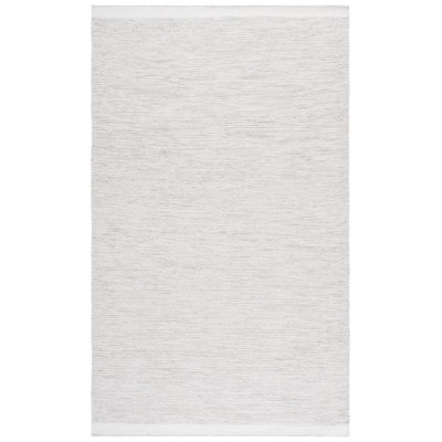 Vermont Hand Woven Wool;Cotton Solid Color Indoor Rug