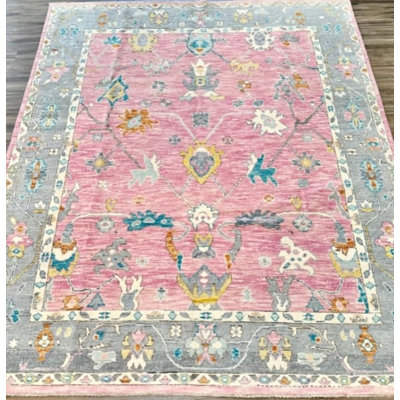 Alys: The Modern Oushak One-of-a-Kind 8'3" X 10'1" Hand Knotted Area Rug