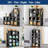 Book Shelf, 12 Cube Storage Organizer, DIY Bookcase, Metal Cube Bookshelf, Cubbies Closet Storage Organizer Shelves