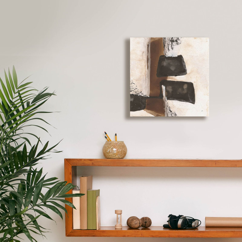 «Tactile Inspiration 4» par Chris Paschke, art mural sur toile, H 12 po x l 12 po x P 0,75 po