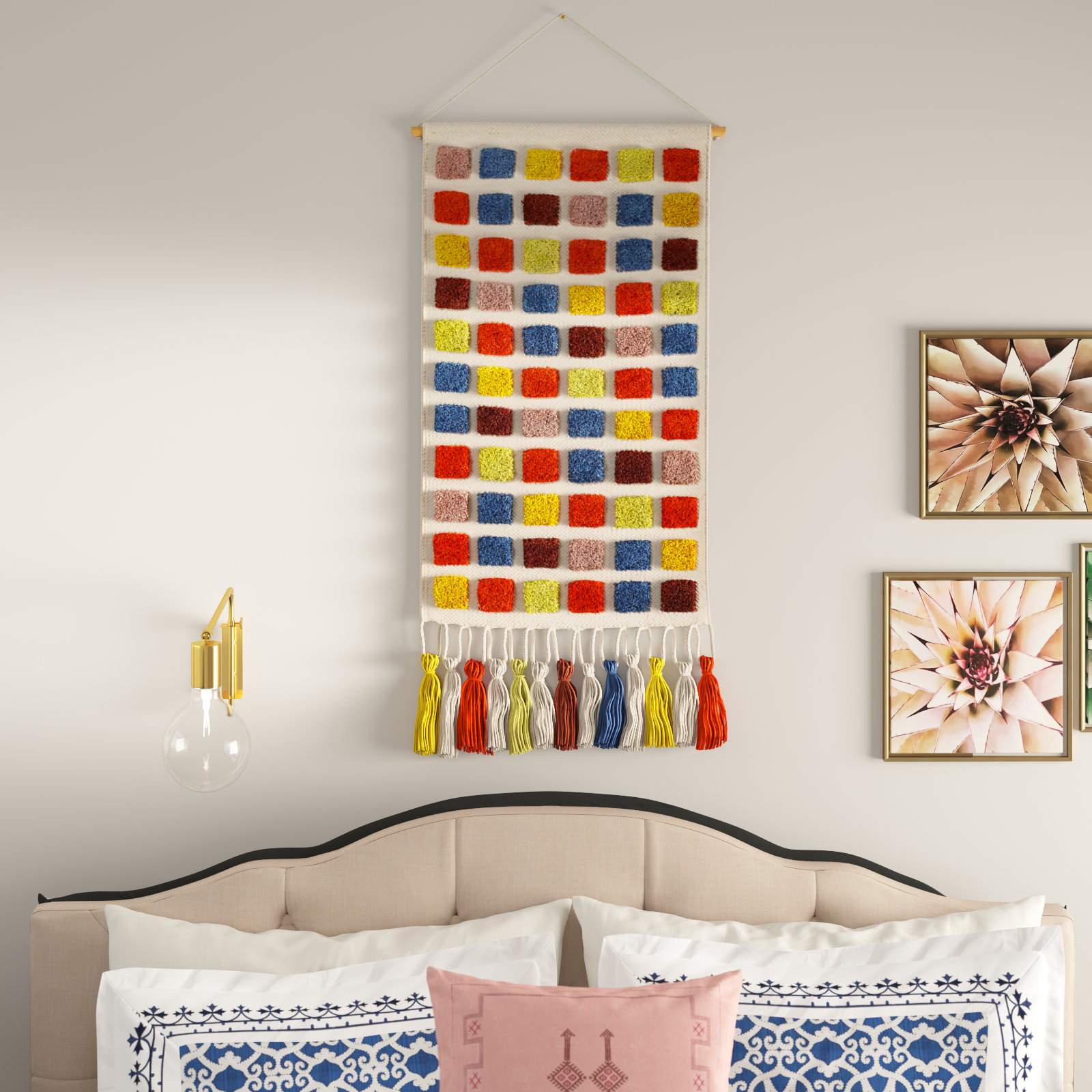 Picture Idea: Langley Street Colorful Textured Wall Hanging