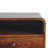 Large Oak-Ish Curve Upper Slot Floating Bedside-590533795