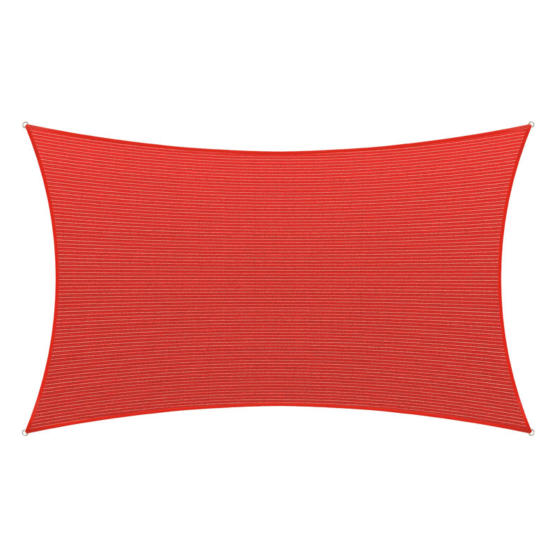 Voile d'ombrage Amgo, Rouge, 14 pi x 16 pi