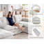 Canapé modulaire de 115 pouces, canapé modulaire modulaire - coussins de siège à deux couches, canapé en U - Couches confortables pour le salon-1389301002