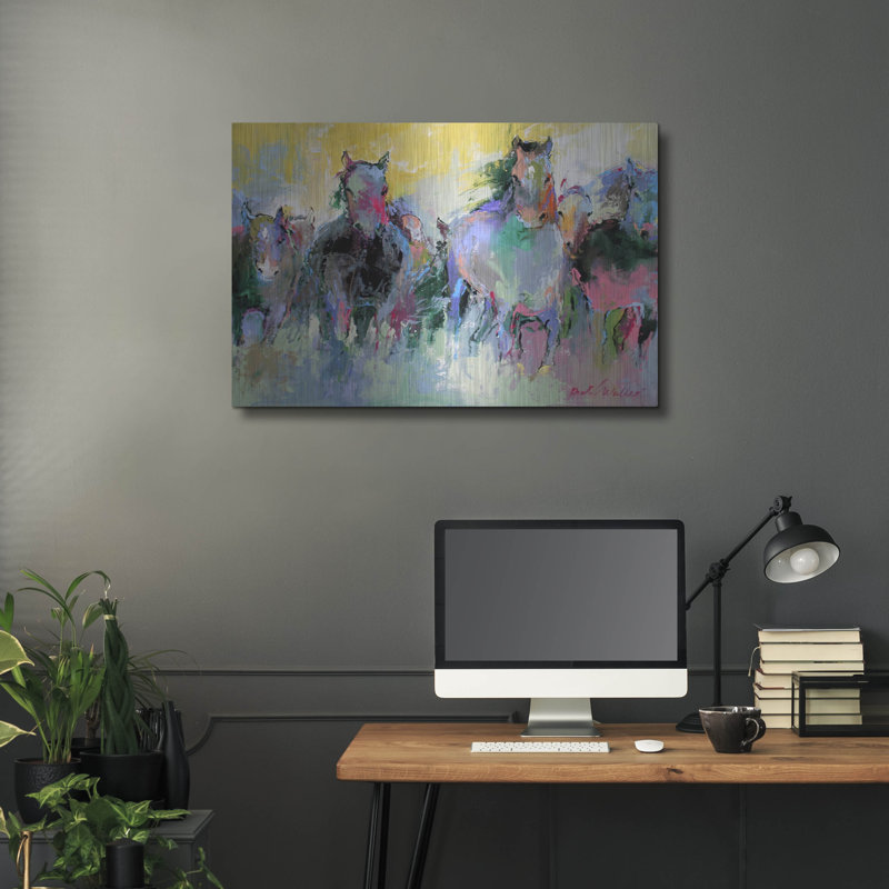 «Art Wild 2» par Richard Wallich, H 24 po x l 36 po