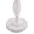  Solmere 22" Round Wood Pedestal End Table, White-946813475