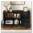 Storage Buffet Cabinet With Hooks And Extra Center Leg,Suitable For Living Room,Entryway,Hallway-1202267799