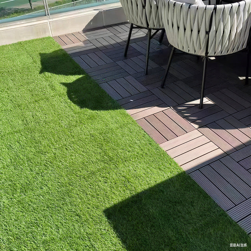 12" X 12" Interlocking Artificial Grass Turf Panels(set Of 36)