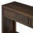 55" Console Table, Rustic Wooden Entryway Table With Storage Drawers And Open Shelf, Elegant Sofa Table For Hallway And Living Room-123576864