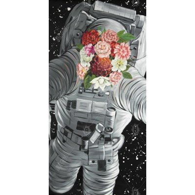 Dreaming of space - 15.75"x31.50" Desk mat