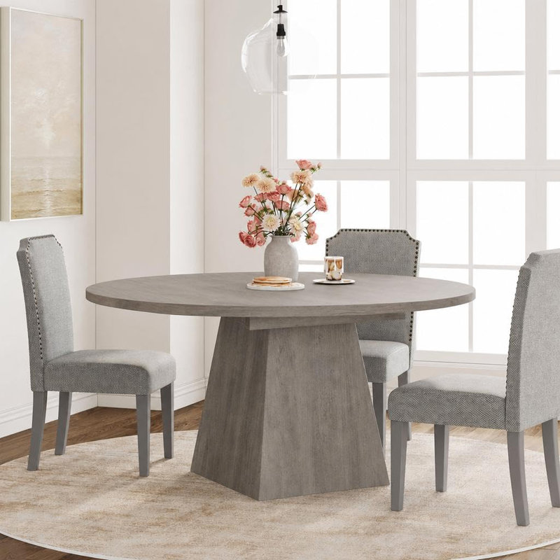 63 " Dining Table, Gris