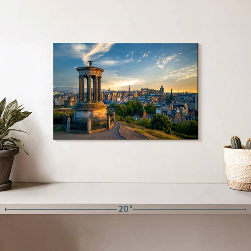 Lilie Edinburgh de Calton Hill, H 8 po x l 12 po