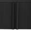 Console de 63 pouces à motif de vagues avec 4 portes et une tablette réglable, conception courbée pour le salon et le vestibule-796264539