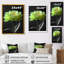 Vert, noir, jardin, glamour, souci, art mural-110988777-110988776