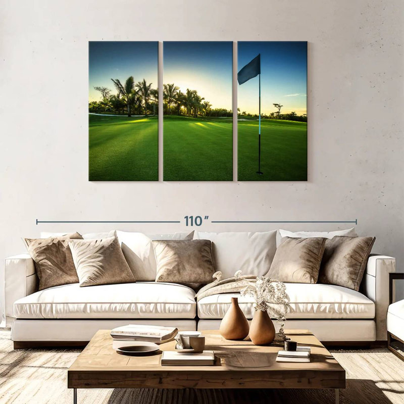 Parcours de golf Sirci, H 48 po x l 74 po