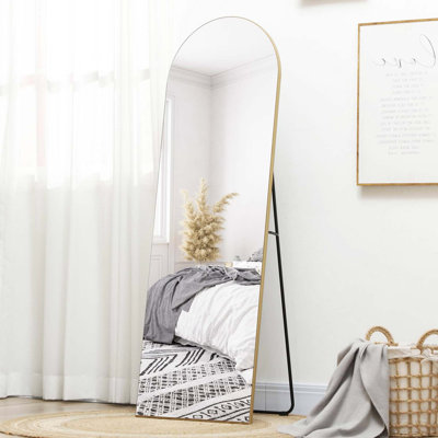 Demetrias Rectangle Leaning and Freestanding Full Length Mirror