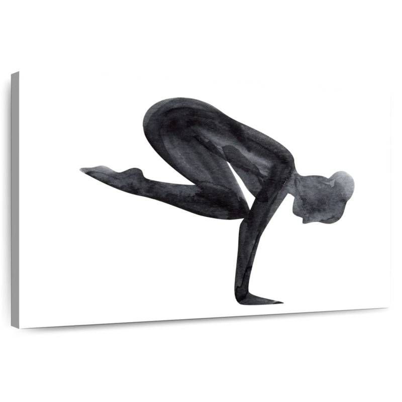 Kerrick Yoga Asana Pose, H 24 po x l 36 po
