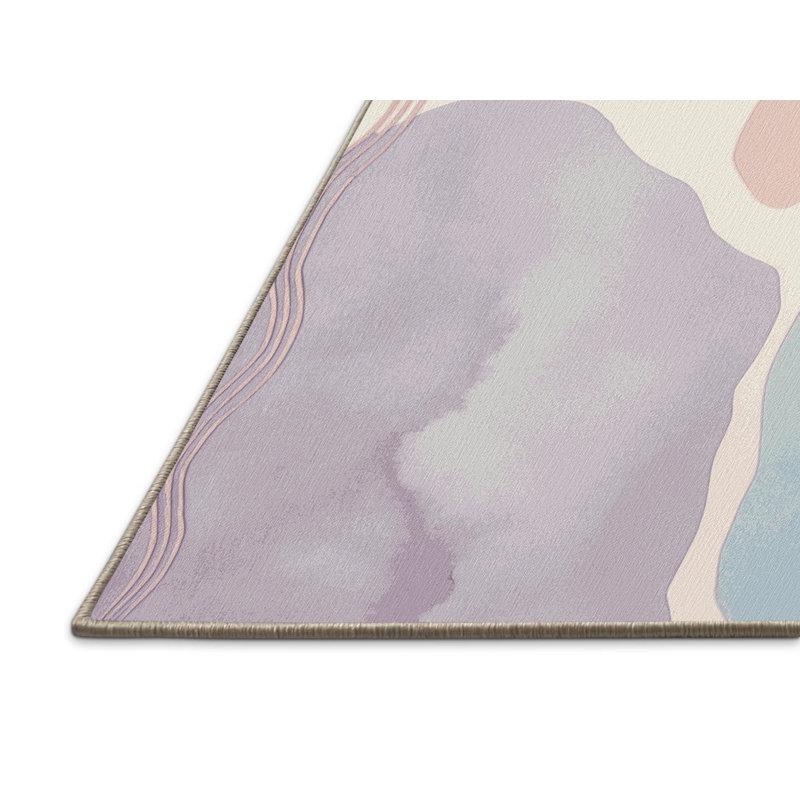 Calm Cascade Rug, Rectangle 4' x 6'