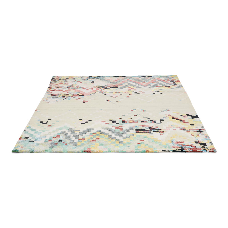 Yeti Abstract Area Rug, Rectangle 6'7" x 9'8"