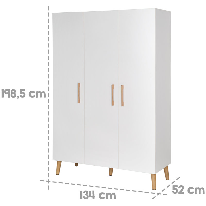 Mick 3 Door Wardrobe