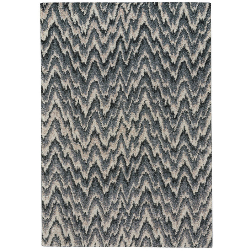 Karmen Performance Ikat Indoor Rug, Rectangle 3'11" x 5'6"