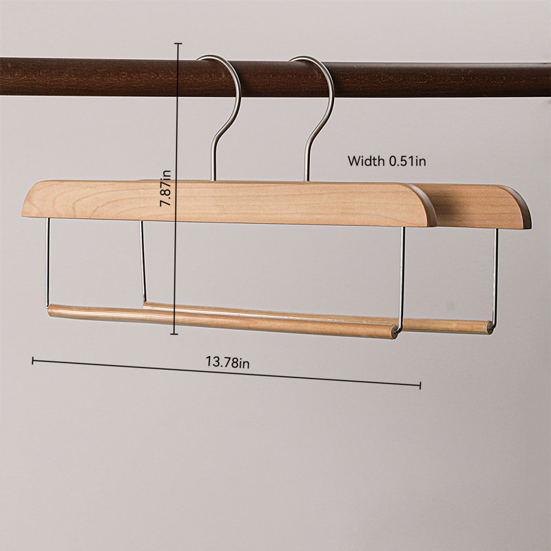 Cintre pour pantalons et écharpes Purewood, 20