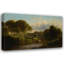«Boating on the Susquehanna» par Ferdinand Richardt, reproduction d'art sur toile tendue avec châssis-245680722