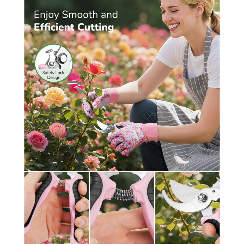 12-piece Womens Gardening Tools Gift Set