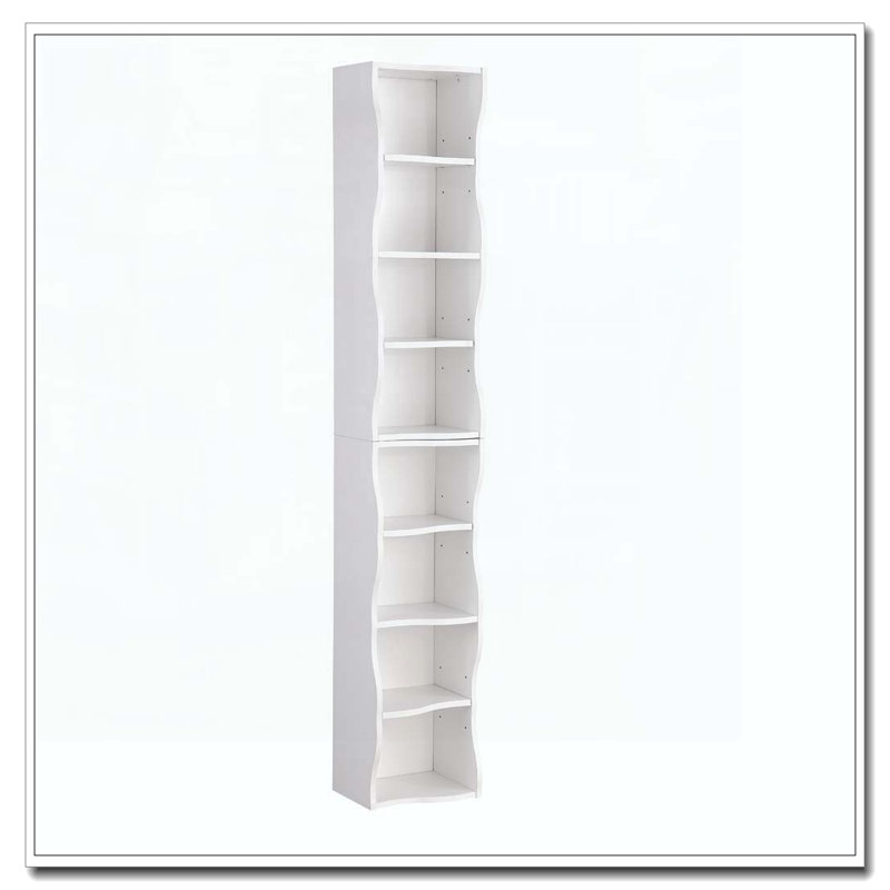 Bibliothèque à 8 niveaux, Blanc