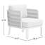 Fauteuil Bridgehampton blanc
