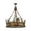 Rustic Lodge 4 - Light Glass Chandelier