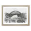 Tyne Bridge Linking Newcastle in Abstract - Picture Frame Graphic Art Print-55778336-55778338
