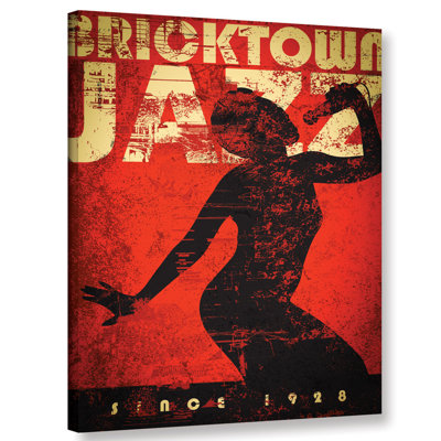« bricktown jazz »-impression sur toile tendue