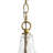 1-light Rippled Glass Water Drop Pendant-107381852
