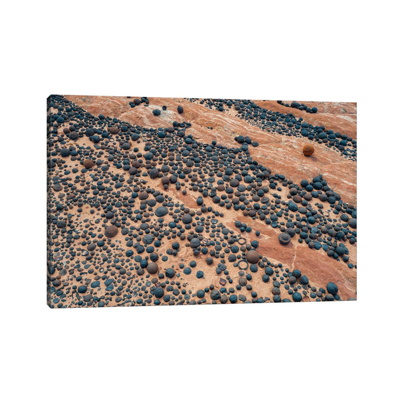 Moqui Marble Rock Formations, Grand Staircase-Escalante National Monument, Utah 1 Piece Wrapped Canvas Wall Art